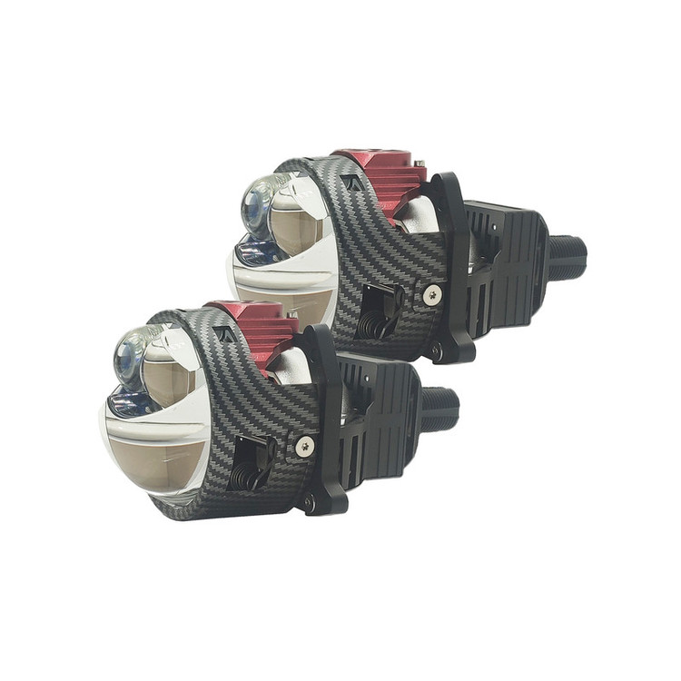 لنز چراغ خودرو سه حالته زیمر مدل Z3 MAX دو لیزر پایه دو کنتاکت بسته 2 عددی