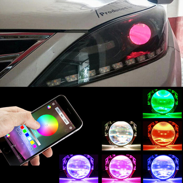 چراغ دویل آیز لنز خودرو مدل 360light