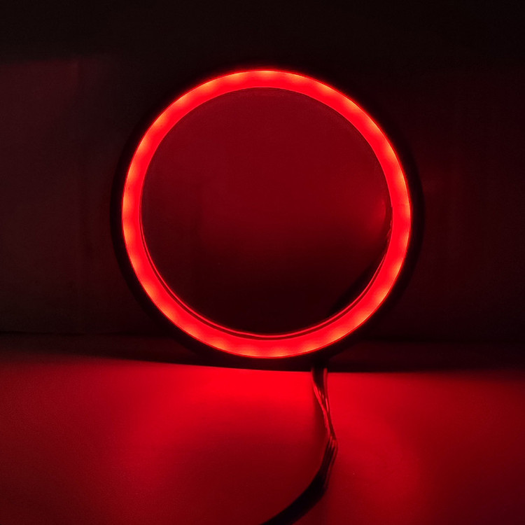 حلقه نئون چراغ جلو خودرو مدل RGB-13 بسته دو عددی به همراه ریموت کنترل