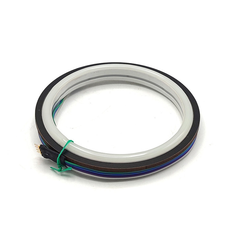 حلقه نئون چراغ جلو خودرو مدل RGB-13 بسته دو عددی به همراه ریموت کنترل